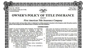 Title Insurance